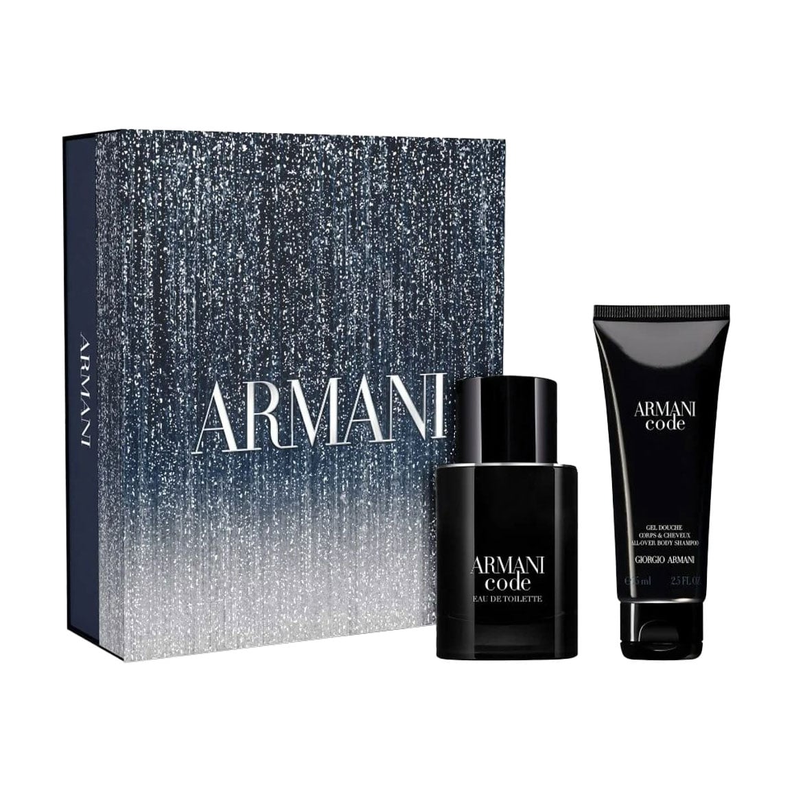 Парфумований набір чоловічий Giorgio Armani Armani Code Set (туалетна вода, 50 мл + гель для душу, 75 мл)